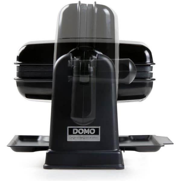 DOMO Rotationsgaufrier - DO9224W - 180° rotations - Non-stick beläggning - Cool-touch handtag - 2 personer