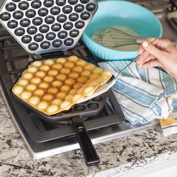 NORDIC WARE Waffle Maker Grill Våfflor, våffelform, WAFFLE PUFF 01890, 39,0 x 27,0 cm