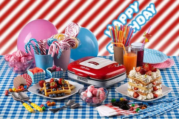 Ariete Party Time waffle maker Red