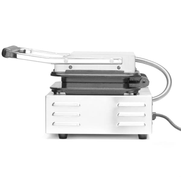 Professionel vaffelmaskine, stort gitter, 2 rosenkål, 2200W