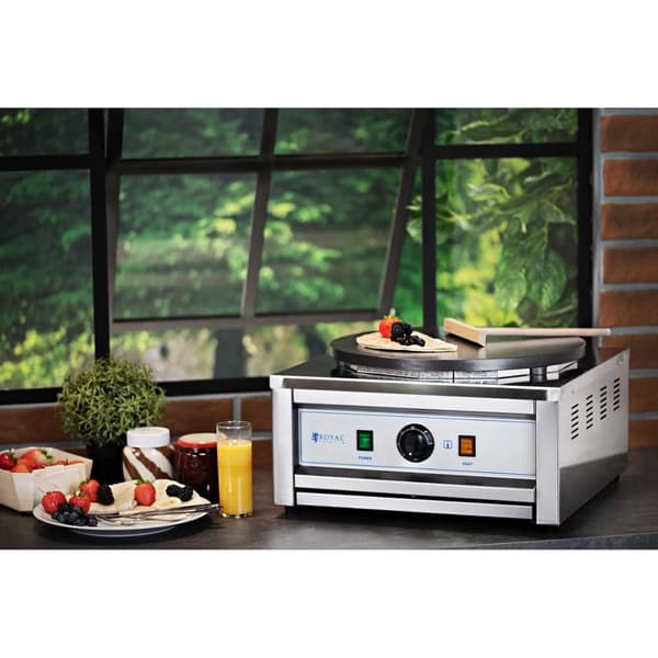 Rund elektrisk pannkaksmaskin, diameter. 40 cm 0-300 C 3000 W