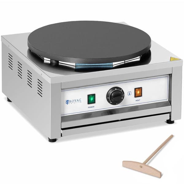 Rund elektrisk pannkaksmaskin, diameter. 40 cm 0-300 C 3000 W