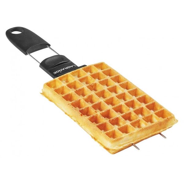 Vändbar våffelbryggare - LAGRANGE - 39426 - 2 våfflor - 2 smörgåsar - Dubbellagers non-stick