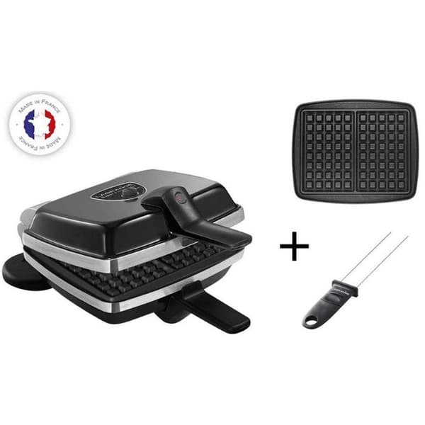 Gaufrier - LAGRANGE - 039126 SUPER 2 - Svart - Liten hushållsapparat - 2 Vafflor