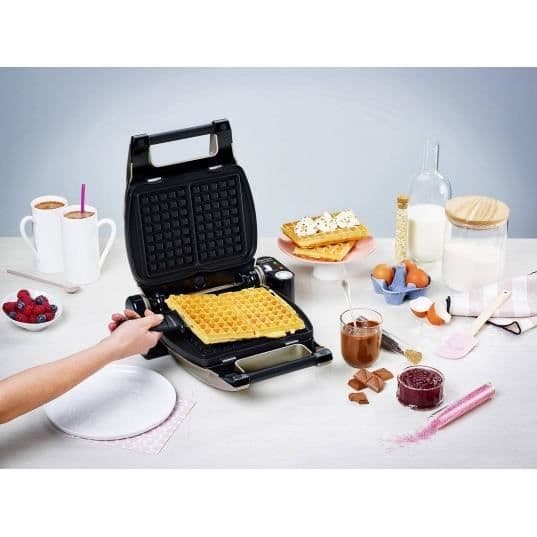 Gauffrér - LAGRANGE - 019424 - 1200 W - Plattor i gjutjärn - Non-stick beläggning