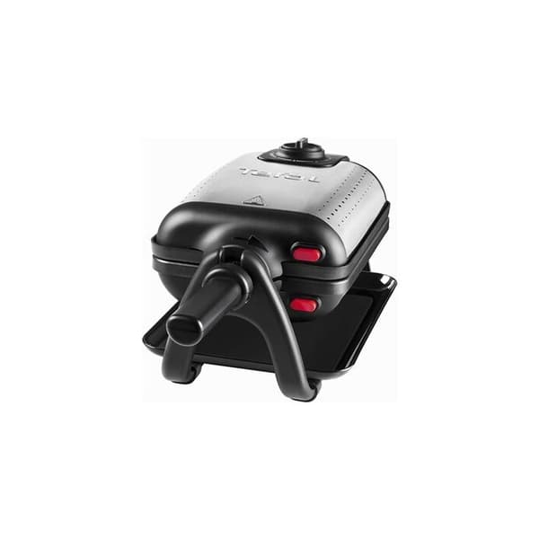 King Size vändbar elektrisk våffelbryggare - TEFAL WM755D12 - Avtagbara plattor - Justerbar termostat - 1200 W