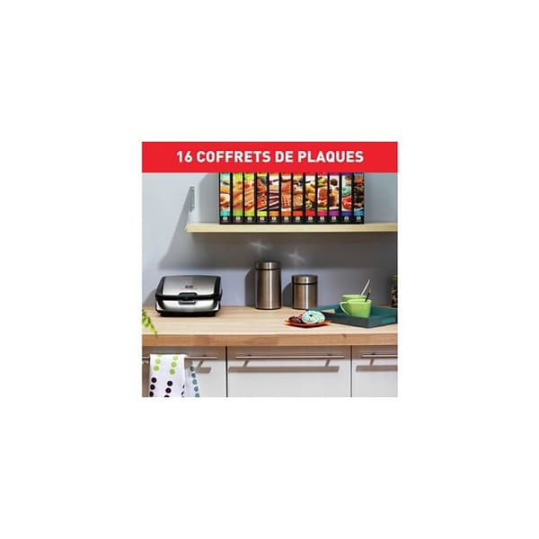 TEFAL SW857D12 våffelbryggare - 700 watt - 2 set - non-stick beläggning