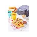 Miniatyrbild 5 av 6: Gaufrier / croque-monsieur - Lagrange - Tarti Gaufres - 2 gaufres tartinables - 2 croque-monsieur - 1070 Watts