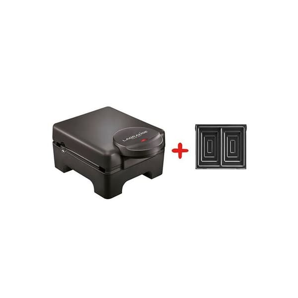 Gaufrier / croque-monsieur - Lagrange - Tarti Gaufres - 2 gaufres tartinables - 2 croque-monsieur - 1070 Watts