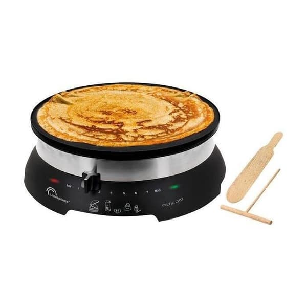 Elektrisk crepejärn - LITTLE BALANCE - 33 cm - 1300W - Non-stick beläggning - Justerbar termostat