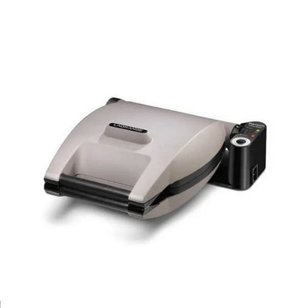 Gaufrier - Premium Gaufres - MINERAL G - Multifunktionell - Utbytbara plattor - Färg grå