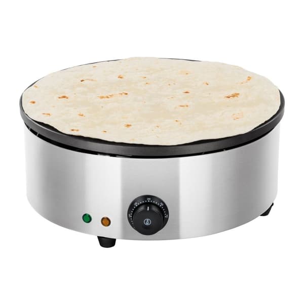 Rund pannkaksmaskin, teflonbelagd, diameter 40 cm
