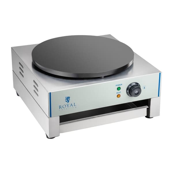Varmelegeme til pandekagemaskine diameter 40 cm Royal Catering 3000W 230V