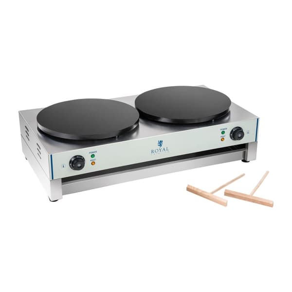 Varmelegeme til pandekagemaskine diameter 40 cm Royal Catering 3000W 230V