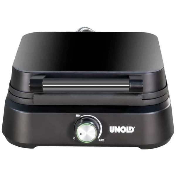 Unold Brüssel Waffle maker Cool-Touch fodral svart