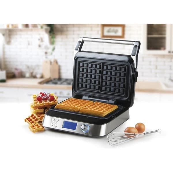 Domo Gaufrier 1600 w inox/svart - do9219w
