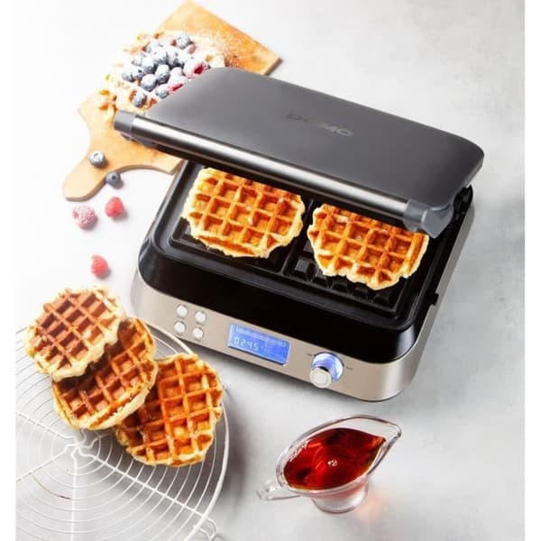 Domo Gaufrier 1600 w inox/svart - do9219w