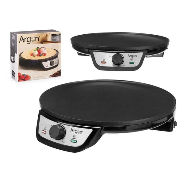 Pandekage Maskin Argon Y-8906 Sort 1200 W