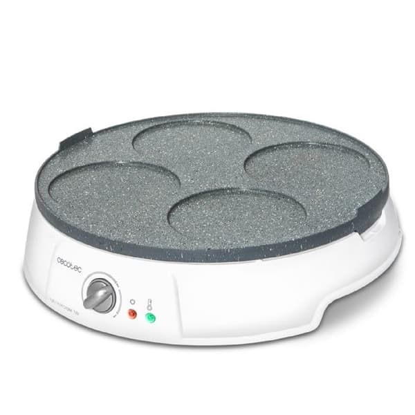 Crepe maker - CECOTEC - Fun Crepestone Twin - Vändbar platta - RockStone non-stick beläggning