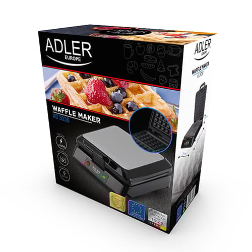 AD 3036 Våffelbryggare 1500 W