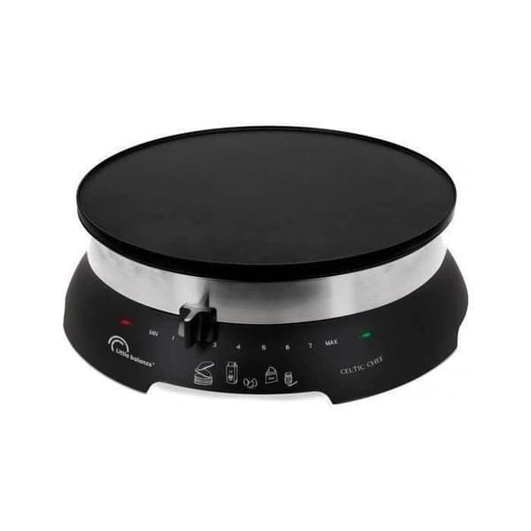 Elektrisk crepejärn - LITTLE BALANCE - 33 cm - 1300W - Non-stick beläggning - Justerbar termostat