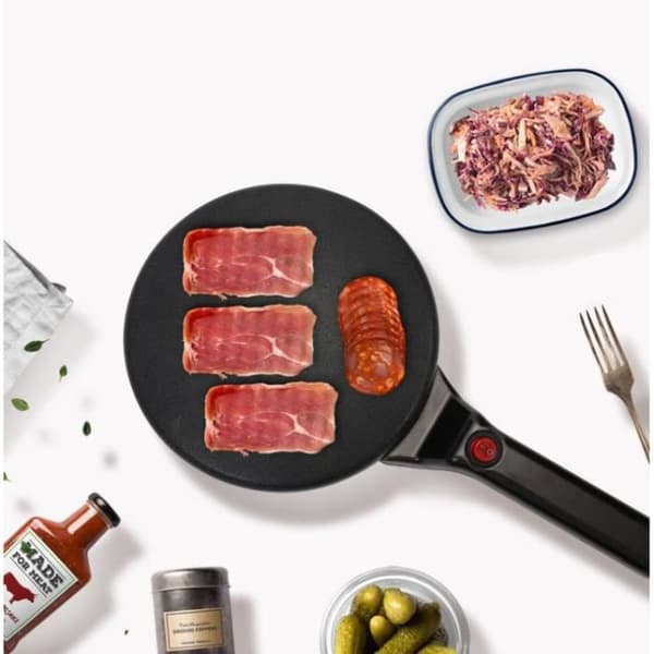 TD® Electric Crepe Maker 800 W Multifunktionspannkaksmaskin paella pizza bärbar hem