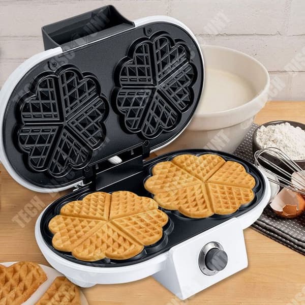 TD® Våffelbryggare Home Love Smörgåsmaskin Multifunktionell dubbeltallrik Våffelbryggare Uppvärmd elektrisk pannkaka Pani Pani Frukostbryggare