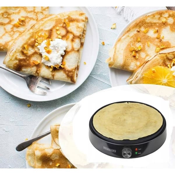 Pannkaksmaskin Heinrich's HCM 8682 Svart