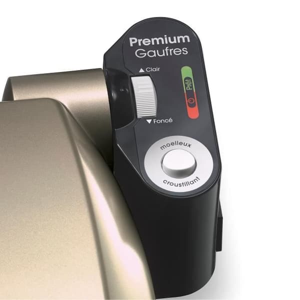 LAGRANGE Premium elektrisk våffelbryggare - 019122 - Taupe