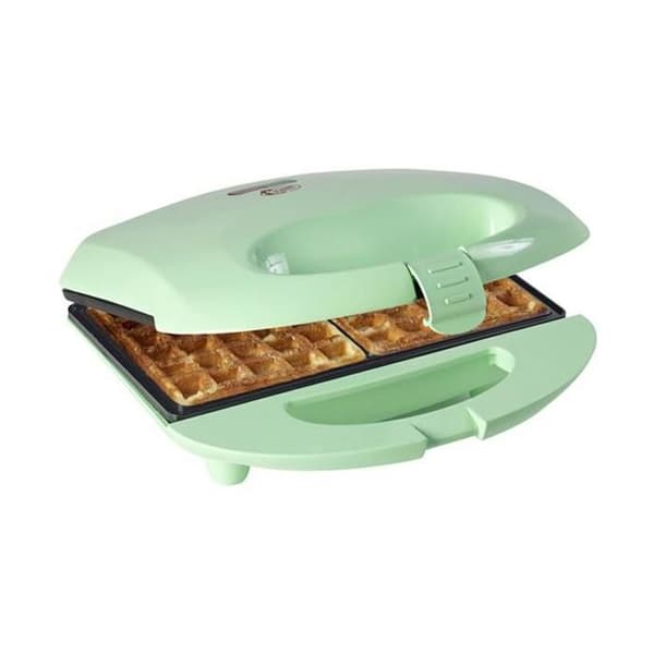 Våffelmaskin - BESTRON - Våffelmaskin - Non-stick beläggning - Värmeindikator - Sladdförvaring