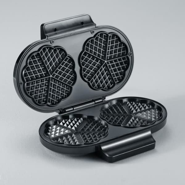 Gaufrier SEVERIN - WA2106 - Hjärtplåtar - Non-stick beläggning - 1200W