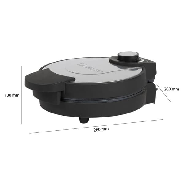 Våffeljärn - CLATRONIC - WA 3492 - Non-stick beläggning - Överhettningsskydd - 180 mm platta