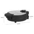 Miniatyrbild 5 av 6: Våffeljärn - CLATRONIC - WA 3492 - Non-stick beläggning - Överhettningsskydd - 180 mm platta