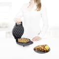 Miniatyrbild 3 av 4: Gaufrier - PRINCESS - Bollar - 700 W - Grå - 1.42 kg