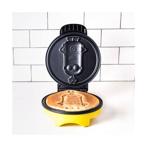 Minions Waffle Maker - Uncanny Brand - Flerfärgad - Grå - 850W