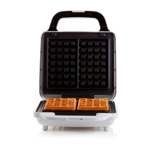 DOMO DO9222W - Våffeljärn - 900W - 4x7 cm - Non-stick beläggning - Justerbar termostat - Säkerhetslås