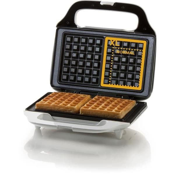 Elektrisk våffeljärn - DOMO - DO9133W - 900W - Non-stick beläggning - Öppning med säkerhetslås
