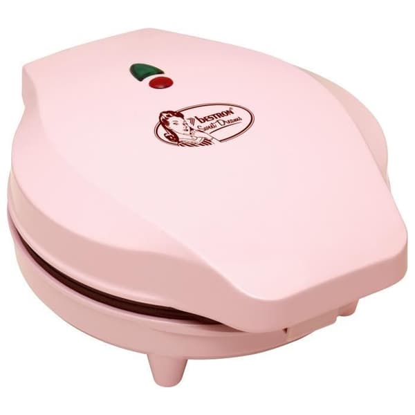 Våffeljärn - BESTRON - ASW217 - 700W - Non-stick tallrikar - Hjärtformade våfflor