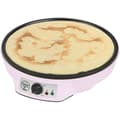 Miniatyrbild 1 av 5: Bestron Sweet Dreams elektrisk crepemaskin - Non-stick beläggning - Ø 30 cm - 1000 W - Färg: rosa