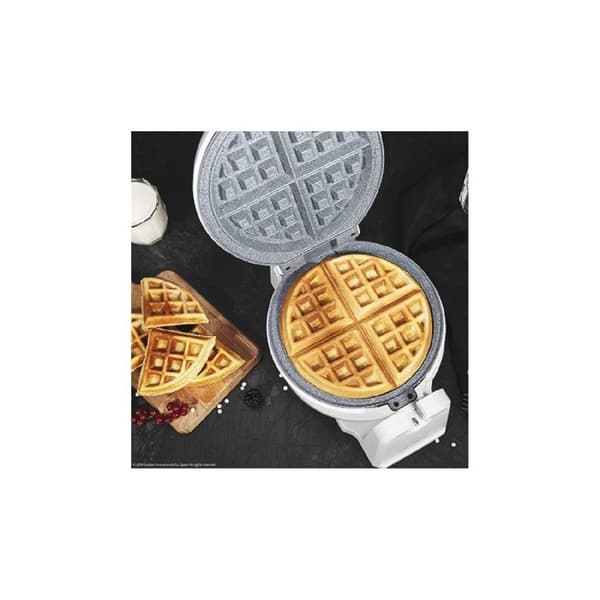 Cecotec Fun Gofrestone Sphere Waffle Maker. RockStone non-stick beläggning, cirkulär design, 180 rotation för att optimera användningen