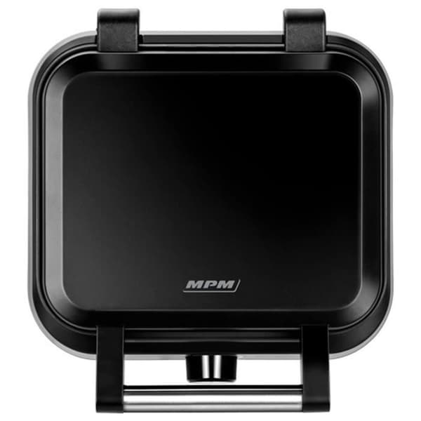 Professionell Vaffeljärn för 2 Tjocka Belgiska Vafflor, Non-stick Plåtar MPM MGO-40 1500W Svart 13965