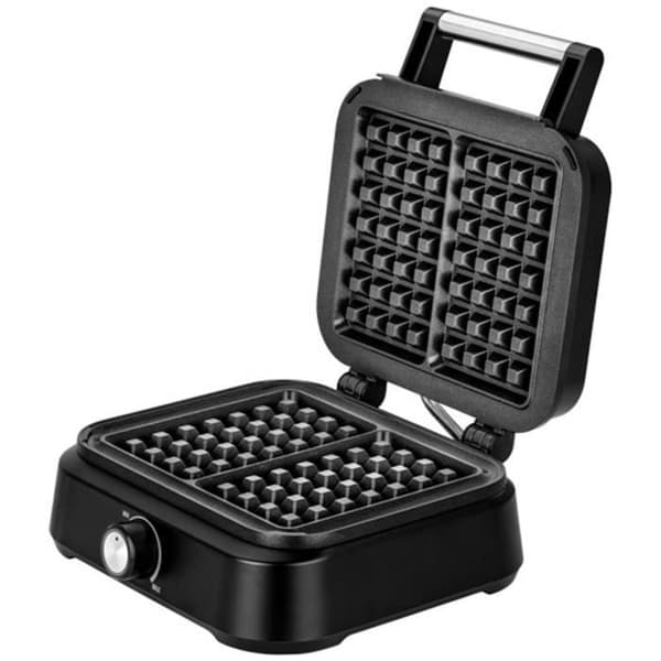 Professionell Vaffeljärn för 2 Tjocka Belgiska Vafflor, Non-stick Plåtar MPM MGO-40 1500W Svart 13965