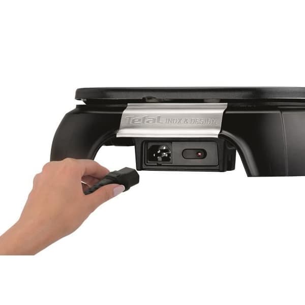 TEFAL Crep’Party, 6-håls crepemaskin, non-stick, Thermo-Spot, 6 spatlar + 1 slev, tillverkad i Frankrike PY558813