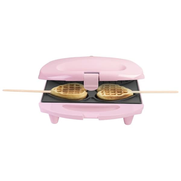 Bestron Våffelmaskin i form av ett hjärta DSW271P 780 W Rosa