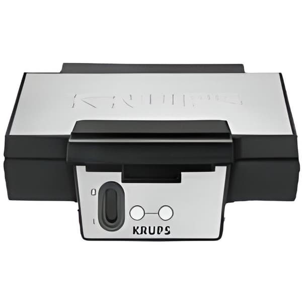 Krups F DK2 51 - Våffeljärn - 850 W - svart-rostfritt stål