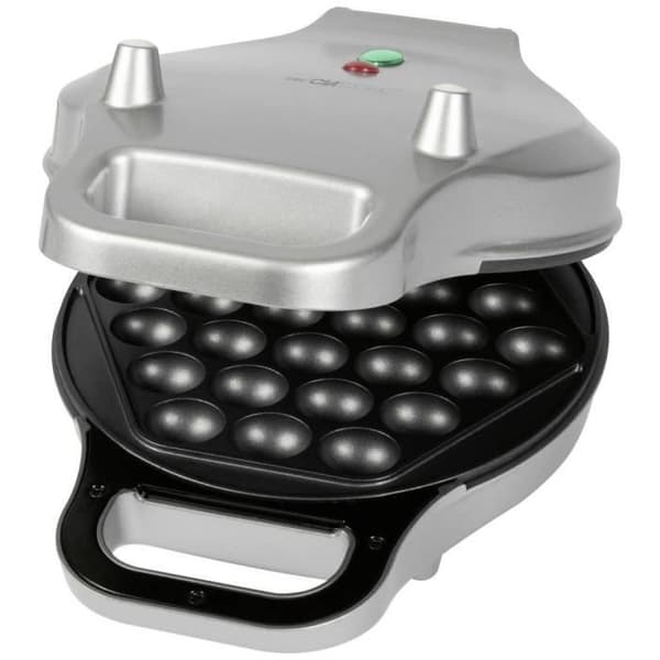 Clatronic WA 3772 Våffelmakare silver non-stick beläggning