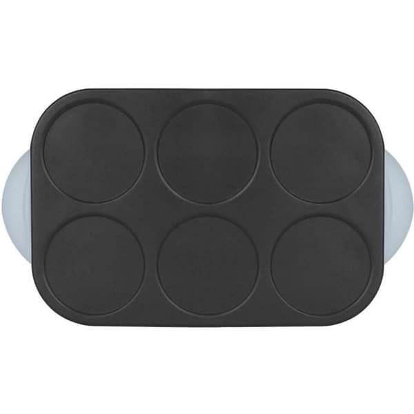 Crêpière WEASY - GOO60 - Crêpes och Pancakes - 6 platser - Non-stick beläggning - Temperatur upp till 240°C - 1500W