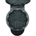 Miniatyrbild 5 av 5: Våffeljärn - TEFAL - WM 310D - 1000 W - Borstat rostfritt stål - Non-stick beläggning - Svart