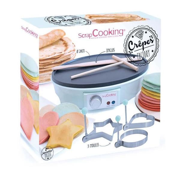 Crêpstillverkare - crêpes fabrik