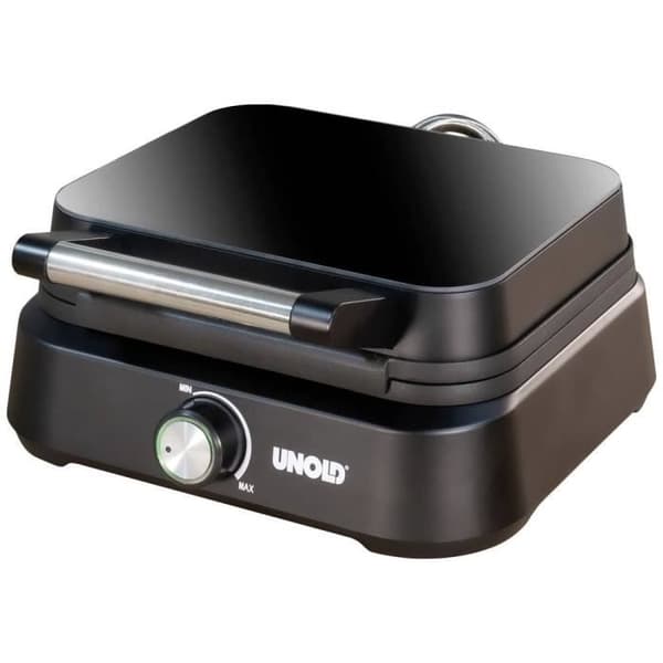 Unold Brüssel Waffle maker Cool-Touch fodral svart